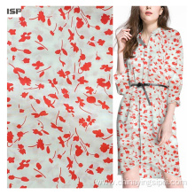 Hot Sale Printed Viscose Rayon Challis Poplin Fabric